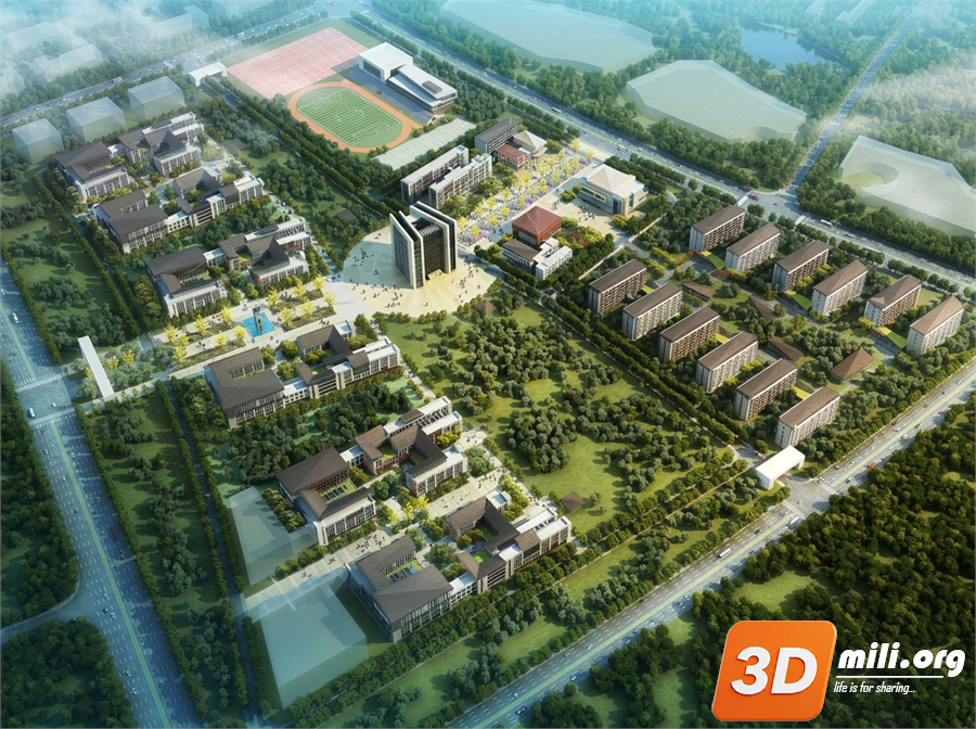 Outdoor Building Skp Files